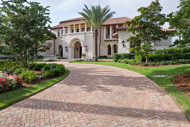Decorative Driveway Pavers in Cross Roads, TX